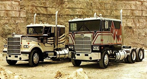 Trucking Marmon Trucks, Custom Big Rig, Cabover Trucks, Big Ford Trucks, Truck Life, Western Star Trucks, American Trucks, Freightliner Trucks, Classic Tractor