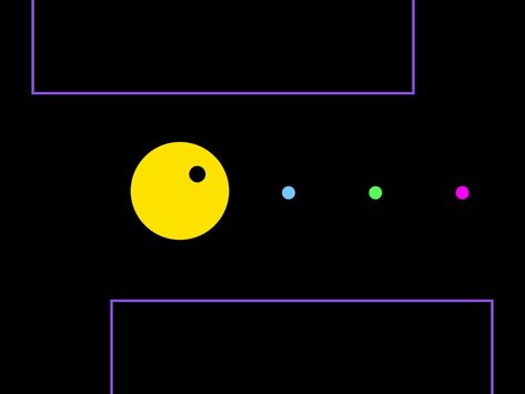 Pacman animation loop by Ina Pajković Transforming Animation, Pacman Game Wallpaper, Loop Animation Motion Graphics, Ms Pacman Arcade Game, Pacman Arcade, Pacman Ghost, Ads Creative Advertising Ideas, Plantas Vs Zombies, Samsung Galaxy Wallpaper