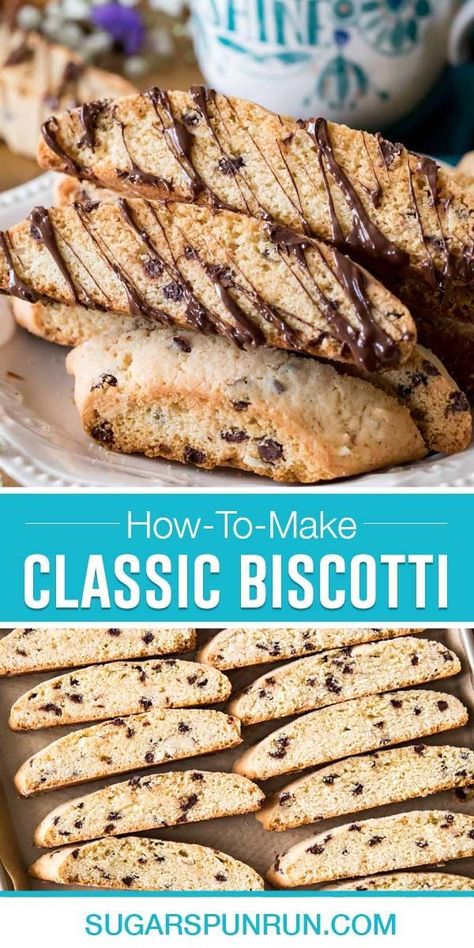 Have you ever wondered how to make Biscotti at home? These classic, twice-baked Italian cookies are incredibly easy to make and can be customized with your favorite add-ins.