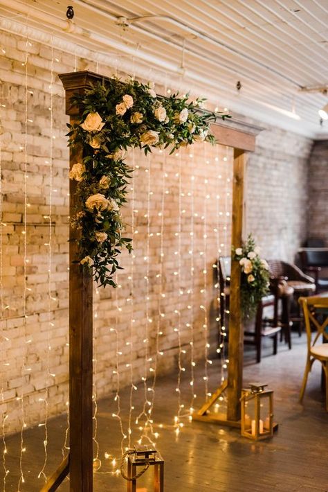 Wedding Backdrop Lights, Rustic Wedding Decorations, Light Backdrop, Wedding Backdrop Decorations, West Wedding, 50th Wedding, Wedding Stage, Wedding Cake Designs, Wedding 2024