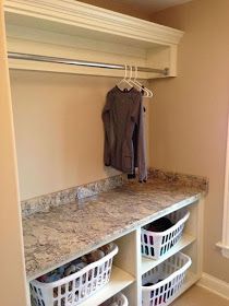 29 Top Basement Remodel Laundry Room Ideas | ARA HOME Laundry Room Organization Storage, Rooms Decoration, Laundry Room Storage Shelves, Small Laundry Room Organization, Room Storage Diy, Diy Rangement, Basement Laundry, Modern Basement, Farmhouse Laundry Room