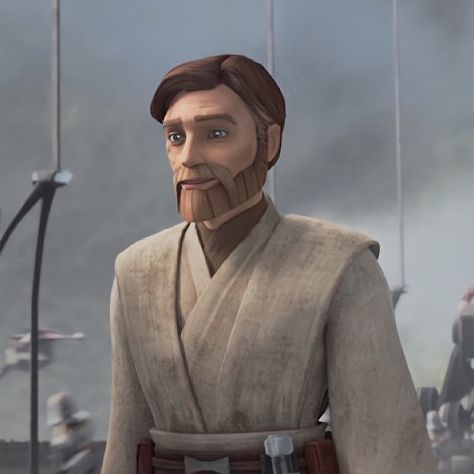 #starwars #starwarstheclonewars #obiwankenobi Obi Wan Clone Wars, Obi Wan Kenobi Clone Wars, Clone Wars Obi Wan, General Kenobi, Star Wars Cast, The Clone Wars, Stuck In My Head, Ewan Mcgregor, Star Wars Movie