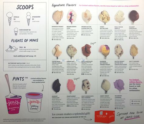 Sweet Tarts Candy, Ice Cream Flavour, Jeni's Ice Cream, Almond Brittle, Ice Cream Menu, Vanilla Chocolate, Ice Cream Flavors, Honey Brown, Butter Cake