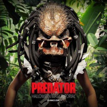 Picture of Predator - SFX Makeup Tutorial Sfx Makeup Tutorial, Leatherman Multitool, Cheap Cosplay, Mask Tutorial, Half Face Mask, Food Props, Halloween Costume Contest, Sfx Makeup, Horror Characters