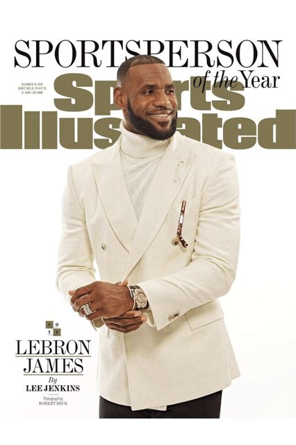 Lebron James & His Turtlenecks, A Love Story+#refinery29 Roger Bannister, Sports Illustrated Covers, Megan Rapinoe, Award Winning Photography, Billie Jean King, Michael Phelps, December 19, Mens Lifestyle, Nba Jersey