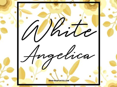 Baixe gratuitamente a Fonte White Angelica White Angelica Font, White Angelica, Free Font Download, Best Fonts, Font Free, Font Download, Free Fonts Download, Download Fonts, Cool Fonts