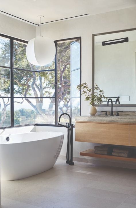 Santa Barbara Style Bathroom, Santa Barbara Bathroom, Santa Barbara Style Interiors, Santa Barbara Design, Unusual Lighting, Santa Barbara Style, California Contemporary, Entry Lighting, Honey Design