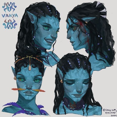 Avatar Oc Art, Navi Oc Art, Omaticaya Avatar, Avatar Metkayina, Avatar Drawing, Avatar Ocs, Art Prints Aesthetic, Avatar Film, Avatar Art