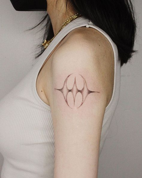 Triple Star Tattoo, Nyc Tattoo, Tattoo Instagram, Stick N Poke Tattoo, Star Tattoo, Hand Poke, Stick And Poke, Star Tattoos, See Me