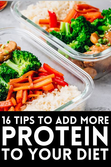 How to Incorporate More Protein in Your Diet - 16 Tips How To Incorporate More Protein In Diet, Ways To Eat More Protein, How To Add More Protein To Your Diet, Bland Diet Recipes, Eat More Protein, Start A Healthy Lifestyle, Lean Meats, Eat Enough, Protein Rich Snacks