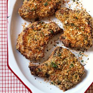 Crispy Baked Pork Chops with Parmesan Oven Fried Pork Chops, Fried Pork Chops, Oven Fried, Parmesan Recipes, Baked Pork Chops, Baked Pork, Chops Recipe, Fried Pork, Pork Chop