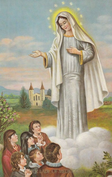 Our Lady Of America, Our Lady Of Medjugorje, Novena Prayers, Mama Mary, Mary Statue, Our Lady Of Sorrows, Our Lady Of Lourdes, Lady Of Lourdes, Lady Of Fatima