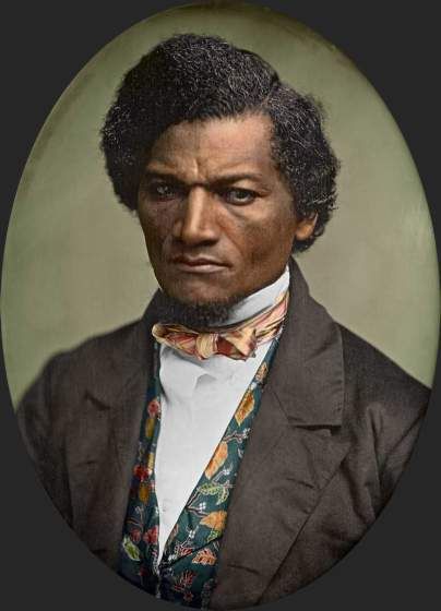 Frederick Douglass  Photo colorization by Sanna Dullaway for TIME; Original image: Library of Congress Wilde Westen, John Brown, Civil Disobedience, July Fourth, Frederick Douglass, Lancaster County, Charles Darwin, Samar, African History