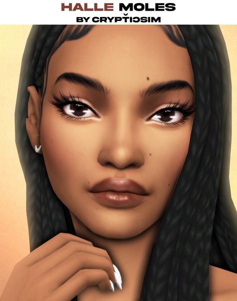 Sims 4 Moles, Ts4 Skin, Facial Mole, Moles On Face, Cc Sims4, Cc Folder, Sims Clothes, Body Details, Skin Details