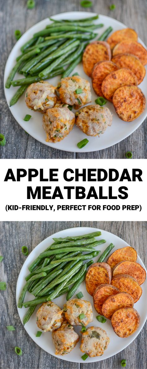 Kids Turkey Meatballs, Cheddar Meatballs, Mom Meals, Heath Food, Apple Cheddar, Baby Dinner, College Food, Philly Food, Baby Recipes