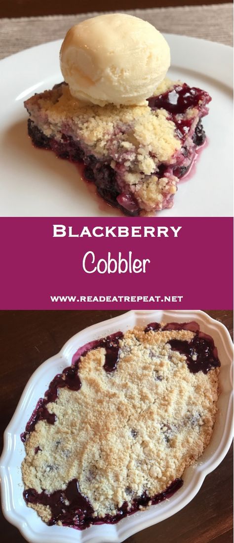 Blackberry Cobbler Recipe, Blackberry Cobbler, Cobbler Recipe, Easy Summer Desserts, Cobbler Recipes, Summer Dessert, Great Desserts, Healthy Dessert Recipes, Mini Desserts