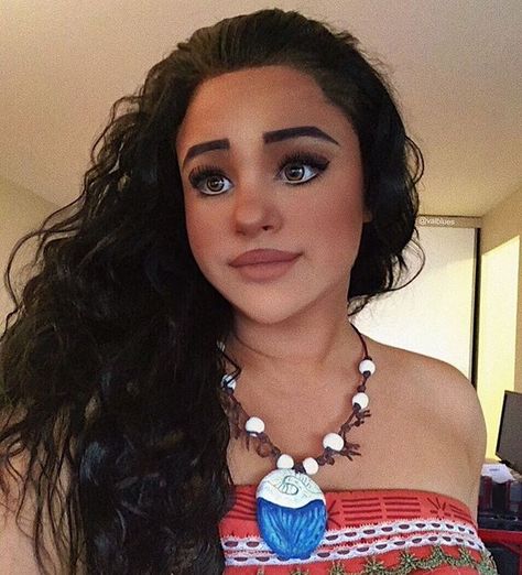 OMG! This Moana make-up is SPOT ON! #halloween #cosplay #disney Moana Princess, Cosplay Disney, Makeup Editorial, Disney Makeup, Jeepers Creepers, Disney Cosplay, Halloween Costumes Makeup, Disney Moana, Fx Makeup