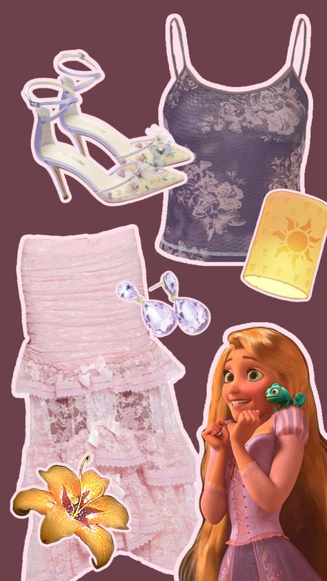 Rapunzel #outfit #inspo #purple Rapunzel Inspired Outfit Casual, Rapunzel Inspired Outfit, Outfit Inspo Purple, Rapunzel Outfit, Rapunzel Costume, Clear Winter, Winter Color Palette, Dressy Casual Outfits, Disney Inspired Outfits