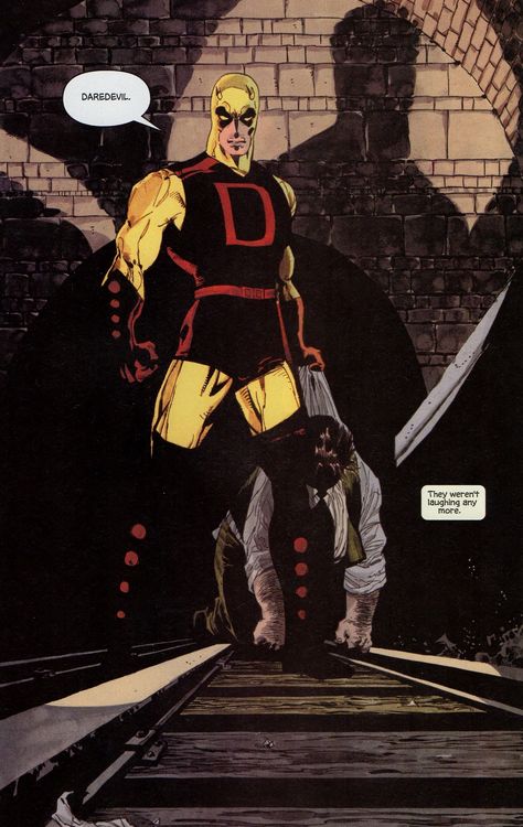 ©Tim Sale Tim Sale Art, Daredevil Yellow, Daredevil Artwork, Tim Sale, Daredevil The Man Without Fear, Daredevil Elektra, Daredevil Art, Daredevil Comic, Daredevil Matt Murdock