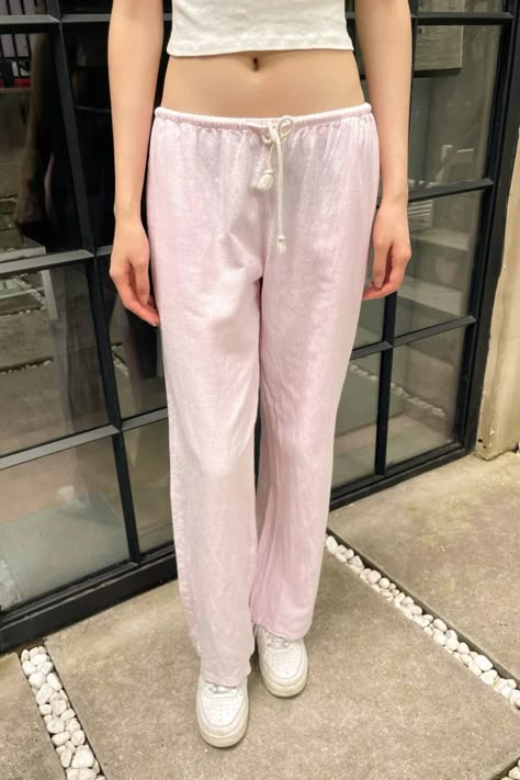 Pink Linen Pants, Casual Wide Leg Pants, Loose Trousers, Linen Pants Women, Pink Pants, Overalls Women, 2024 Fashion, Fashion Summer, Matching Dresses