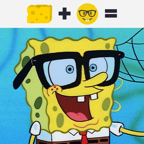 Spongebob With Glasses, Spongebob Glasses, Spongebob Stuff, Bobs Pic, Happy 25th Anniversary, Spongebob Wallpaper, Sponge Bob, Cute Cats Photos, Silly Images