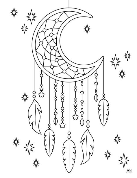 Print these moon coloring pages and templates, including moon phases, to help entertain and educate your little ones. Print from home. 100% FREE! Moon Coloring Pages Free Printable, Moon Art Drawing, Sun And Moon Coloring Pages, Sticker Images, Cup Painting, Printable Colouring Pages, Stencil Patterns Templates, Karma Tattoo, Mandala Printable