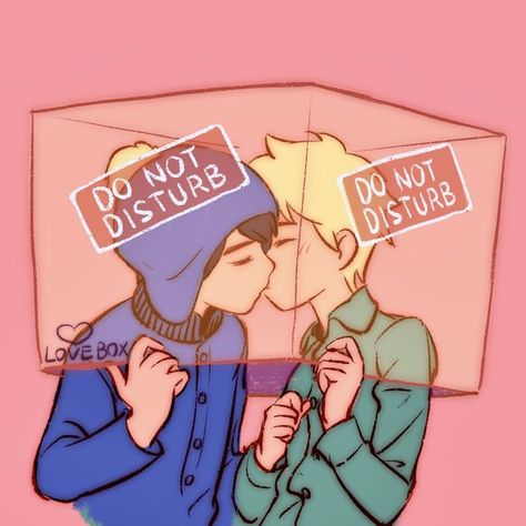 Craig Do Not Disturb, Tweek X Craig, Craig South Park, Tweek South Park, Kenny South Park, Style South Park, Creek Art, Tweek And Craig, South Park Anime