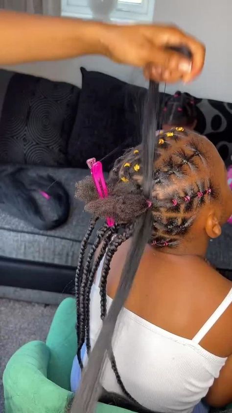 Rubber Band Heart Hairstyle, Kids Rubber Band Hairstyles, Rubber Band Ponytail Hairstyles, Hairstyle Rubber Band, Quick Hairstyles For Black Girls Kids, Rubber Band Hairstyles Natural Hair Kids, Rubberband Hairstyles Kids, Rubberband Hairstyles Black Women, Rubber Band Braids