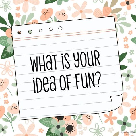 Fun looks different for everyone. What is your idea of fun? Morning Questions, Interactive Questions, Engagement Posts, Summer Foods, Interactive Posts, Pure Romance, Social Media Engagement, Pink Zebra, Post Ideas