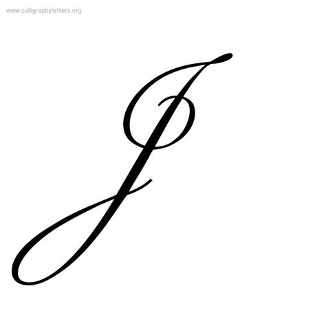 J - Monograms Cursive Tattoo Letters, Letter J Tattoo, Cursive J, Cursive Letters Fancy, Tattoo Font Styles, Fancy Cursive, Art Splash, Monogram Tattoo, J Tattoo