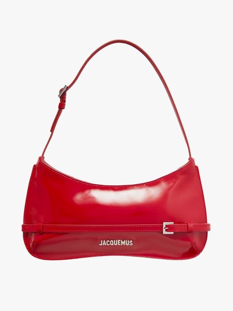 The Fall/Winter 2023 Handbag Trends to Know and Shop Now | Vogue Jacquemus Red, Bottega Veneta Jodie, Statement Handbag, Jacquemus Bag, Red Leather Bag, Bag Names, Popular Handbags, Vegan Leather Bag, Pretty Bags