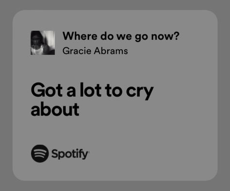 Gracie Abrams Blue Aesthetic, Gracie Abrams Song Lyrics, Gracie Abrams Lyrics Spotify, Where Do We Go Now Gracie Abrams, Gracie Abrams Spotify, Gracie Lyrics, Gracie Abrams Lyrics, Where Do We Go Now, Grad Quotes