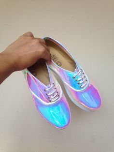 Pinterest: JessieDollPA             IG: CreativemysteryHQ              #downtherabbithole Holo Aesthetic, Holographic Shoes, Petite Lingerie, Mom Shoes, Festival Trends, Unique Shoes, Soft Grunge, Crazy Shoes, Shoe Obsession