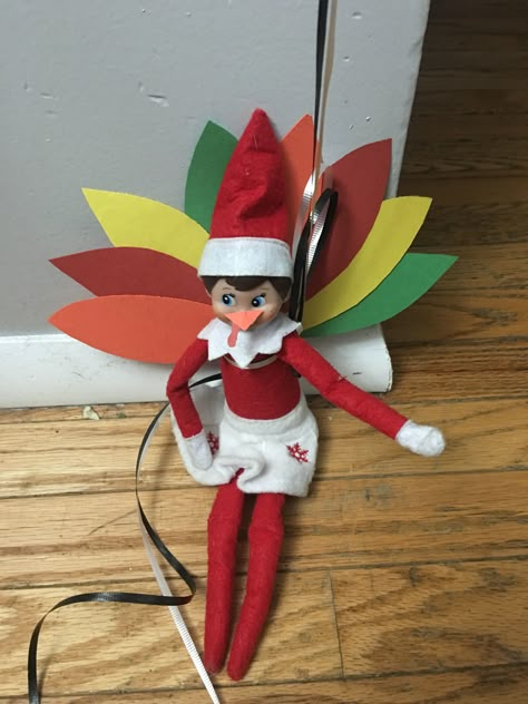 Thanks Giving Elf On The Shelf, Elf Thanksgiving Arrival, Thanksgiving Elf Ideas, Elf On The Shelf Ideas For Thanksgiving, Elf Thanksgiving Ideas, Elf On The Shelf Thanksgiving Day Parade, Thanksgiving Elf On The Shelf, Elf On Shelf Thanksgiving Ideas, Elf On The Shelf Thanksgiving Ideas