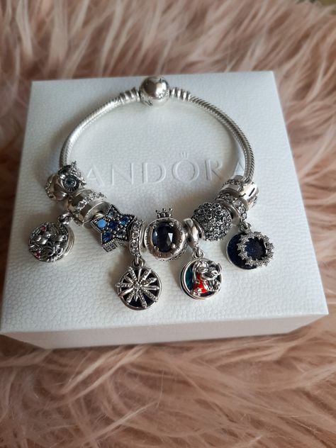 Blue Theme, Bracelet Blue, Pandora Bracelet, Blue Bracelet, Arm Candy, Pandora Charms, Pandora Charm Bracelet, Charm Bracelet, Bracelet