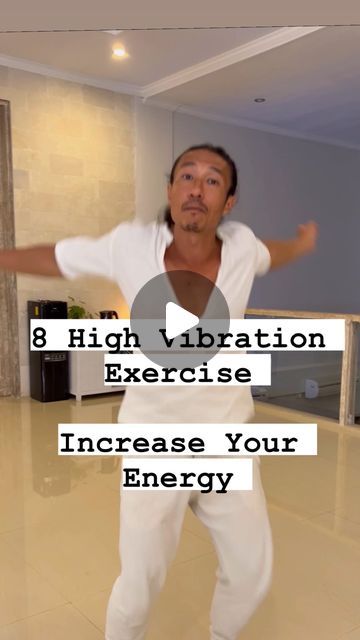 Mike Chang | Flow60 on Instagram: "This is my top eight exercises to vibrate the entire body to open up blockages and increase the entire bodies energy levels.  Do them at slower speeds and take your time. Do each exercise much longer than what I demonstrated in this video. do all eight of these exercises in a row for 30 seconds each and experience an increase in physical energy along with mental clarity." Exercises For Energy, Exercise For Energy, An Exercises, Flexibility Workout Routine, Energy Exercises, 20 Min Workout, Moderate Exercise, Energy Movement, Abs Cardio