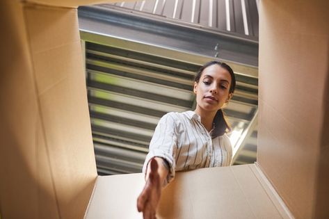 Point Of View Shot, Giant Woman, Pov Camera, Low Angle Shot, Self Storage Units, Girl Film, Box House, Box Camera, Low Angle