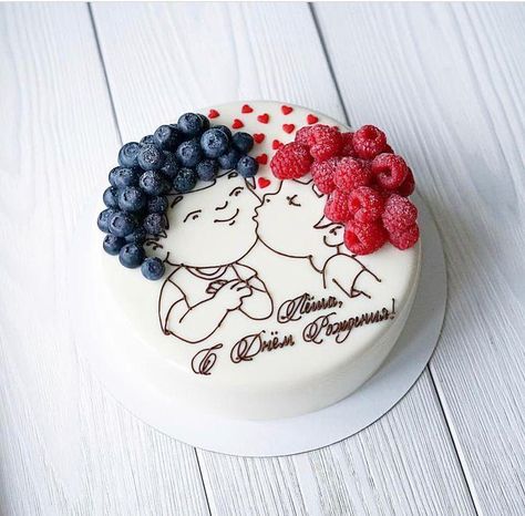 【Food】Korean Minimal Cakes’ Design | Simple Yet Elegant Cookie Cake Recipe, Valentine Cake, White Cake, Cookie Cake, Pretty Cakes, Creative Cakes, Pavlova, Cute Cakes, Mini Cakes