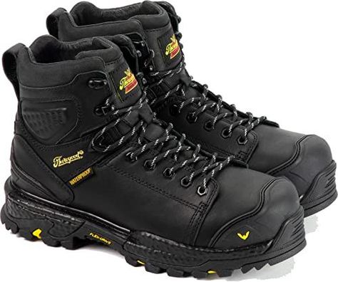 Infinity Meaning, Black Work Boots, Work Boots For Men, Good Work Boots, Composite Toe Work Boots, Mens Boots Fashion, Work Boots Men, Black Work, Boots For Men