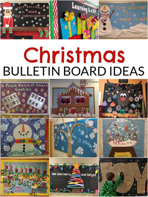 We're unwrapping a sleigh full of Christmas bulletin board ideas that will not only deck the halls but also spread merriment and cheer. Kindergarten Christmas Bulletin Board, Christmas Board Decoration, Christmas Bulletin Board Ideas, December Bulletin Boards, Holiday Bulletin Boards, Christmas Bulletin Boards, Art Bulletin Boards, Holiday Door Decorations, Prek Crafts