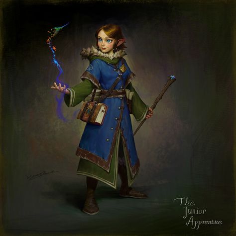 Female Wizard, Dnd Wizard, Fantasy Wizard, Paintings And Drawings, Fantasy Races, Dungeons And Dragons Characters, Kid Character, Fantasy Rpg, Dnd Characters