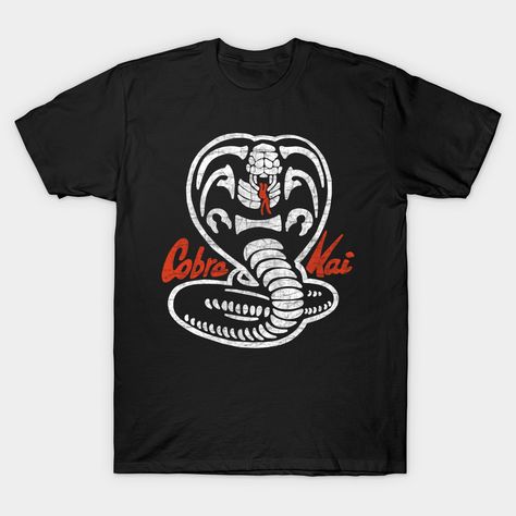 Cobra Kai -- Choose from our vast selection of Crewneck and V-Neck T-Shirts to match with your favorite design to make the perfect custom graphic T-Shirt. Pick your favorite: Classic, Relaxed Fit, V-Neck, Tri-Blend, Dolman Extra Soft Tri-Blend, Slouchy V-Neck, Slouchy, Premium, Heavyweight, Curvy, Ringer, and Curvy V-Neck. Customize your color! For men and women. Cobra Kai T Shirt, Christmas List, Karate, V Neck T Shirt, Graphic T Shirt, Graphic Tshirt, Tshirt Designs, Relaxed Fit, Men And Women