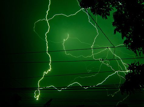 Lightning Strikes, The Night Sky, Green Aesthetic, Green Background, Night Sky, Dark Green, The Story, Green