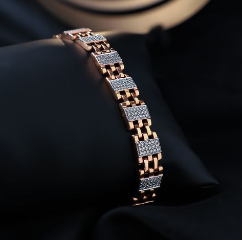 Aham collection Diamond Men’s Bracelet, Gold Lucky For Men, Mens Diamond Bracelet, Men Bracelet, Mens Gold Bracelets, Bracelets Gold Diamond, Man Up, Elevate Your Style, Bracelets For Men