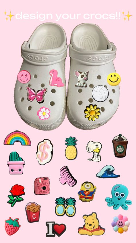 REMIX CROCS !! #crocs #style #outfitinspo #smileyface #shoes #customize #cute #shoeinspo #preppy #preppyshoes #slay #jibbitz #remix #remixchallenge Preppy Crocs, Preppy Shoes, Shoe Inspo, 10th Birthday, Shoe Charms, Preppy Outfits, Your Aesthetic, Shoe Bag, Energy