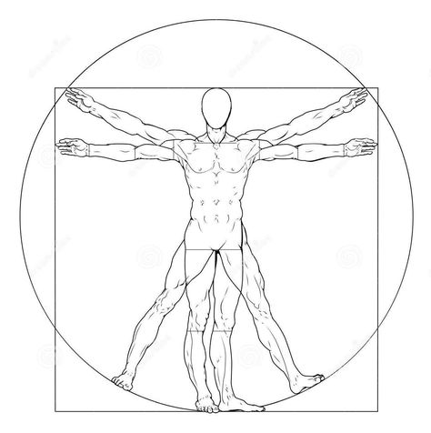 Vitruvian Man Tattoo, Evolution Tattoo, Geometric Tattoo Sleeve Designs, Black Line Tattoo, L Tattoo, Vitruvian Man, Wrist Tattoos For Guys, Silhouette Tattoos, Doodle Tattoo