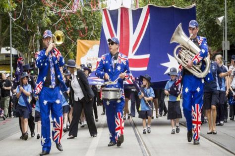 Australia Day – A Day of Big Celebrations in the Country:-  Australian commemorate 26 January as Australia Day, a holiday which is celebrated nationwide once a year. A public holiday that sees hundreds of events, large and small, taking place across the country.   #australiadayparade #australiaevents #sydneymusicfestival #aboutaustralia #visitaustralia Memorial Day Message, Memorial Day Pictures, Australia Day Celebrations, Memorial Day Quotes, Celebration Images, Earth Day Crafts, Public Holiday, Visit Australia, Australia Day