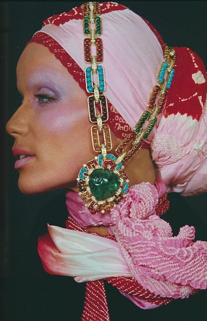 Patti Hansen, Gypset Style, Jean Shrimpton, Jacqueline Bisset, Vogue Vintage, Lauren Hutton, Mode Turban, Diana Vreeland, Richard Avedon