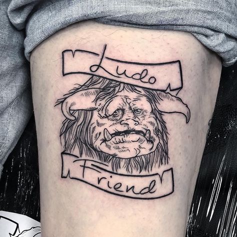 Ludo Labyrinth Tattoo, Ludo Tattoo Labyrinth, Lestat Tattoo, Ludo Tattoo, Leprechaun Tattoos, Geek Tattoos, Labyrinth Tattoo, Matching Friend Tattoos, Tarot Tattoo