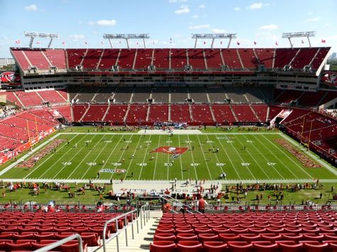 Tampa Bay Buccaneers Football, Raymond James Stadium, Buccaneers Football, Nfl Stadiums, Sports Stadium, Stadium Tour, Concept Ships, Football Stadiums, Nfl Fans